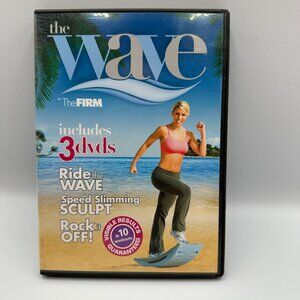 The Wave By The Firm Workout DVD Set 3 Discs Gaiam Fitness Training 2007